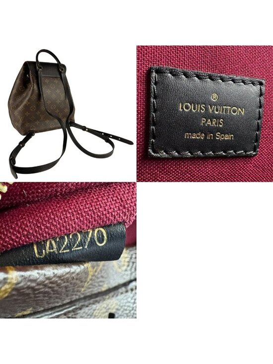 Louis Vuitton Backpack Monogram Montsouris NM PM main image 10